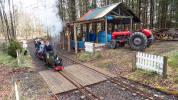 Passing the saw mill