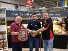 Robert Bruce Memorial Shield presentation to Ian and Calumn McCreadie