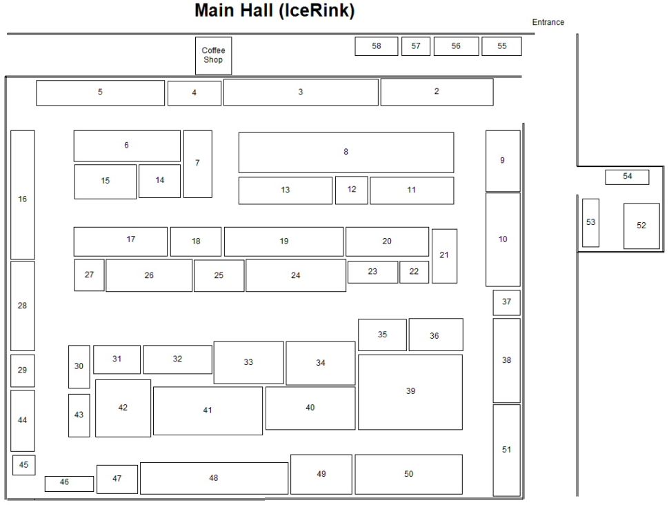 Main Hall floor plan